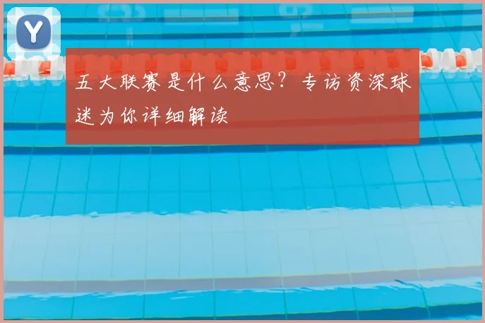 五大联赛是什么意思?专访资深球迷为你详细解读
